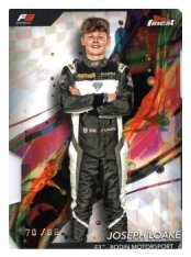 2024 Topps Finest F1 Die-Cut Refractors – /99 - 71 Joseph Loake – F3 – Rodin Motorsport