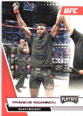 2021 Panini Chronicles UFC Playoff 67 Francis Ngannou Pink Paralell