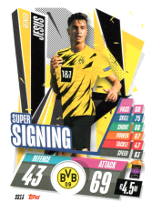 fotbalová kartička 2020-21 Topps Match Attax Champions League SS13 Reiner Jesus Borussia Dortmund