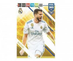 Fotbalová kartička Panini FIFA 365 – 2019 Team Mate 74 Nacho Real Madrid CF