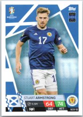 fotbalová karta Topps Match Attax EURO 2024 SCO12 Stuart Armstrong (Scotland)
