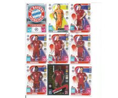 Týmový set 2021-22 Topps Match Attax UEFA Champions League FC Bayern Munchen (18 karet)