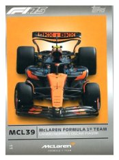 2025 Topps Turbo Attax F1 McLaren F1 Team 11	Team Car