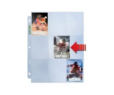 Folie Ultra Pro Platinum Side load na 9 karet