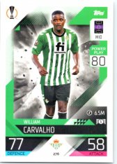 Fotbalová kartička 2022-23 Topps Match Attax UCL 276 William Carvalho - Real Betis