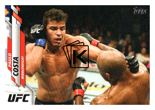 2020 Topps UFC 9 Paulo Costa - Middleweight