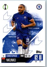 fotbalová kartička 2024-25 Topps Match Attax UEFA Club Competitions  98 Cristopher Nkunku (Chelsea)