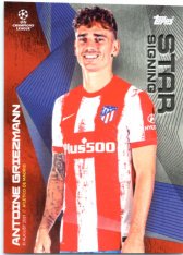 fotbalová kartička 2021 Topps Summer Signings Antoine Griezmann Atletico Madrid