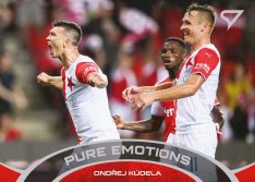fotbalová kartička 2021-22 SportZoo Fortuna Liga Serie 2 Pure Emotions PE-17 Ondřej Kúdela SK Slavia Praha