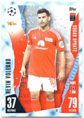 2023-24 Topps Match Attax EXTRA UEFA Club Competition Blue Crystal Parallel 18 Kevin Volland (1.FC Union Berlin)