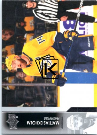 hokejová karta 2021-22 UD Series One 102 Mattias Ekholm - Nashville Predators