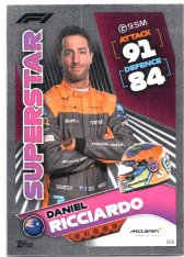 2022 Topps Formule 1Turbo Attax F1 Superstars 306 Daniel Ricciardo (McLaren)