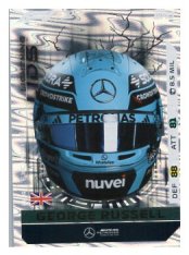 2025 Topps Turbo Attax F1 Mercedes AMG Helmed LL4 George Russell