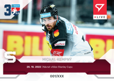 Hokejová kartička SportZoo 2022-23 Live L-028 Michal Kempný HC Sparta Praha /54
