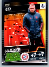 fotbalová kartička 2020-21 Topps Match Attax 101 Champions League 117 Hansi Flick FC Bayern München