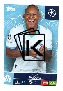 2025-26 Topps Champions League  Olympique de Marseille 350 Igor Paixão