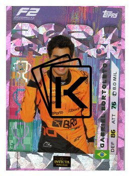 2025 Topps Turbo Attax F1 Kick Sauber Champions  278 Gabriel Bortoleto-Paralel Pink