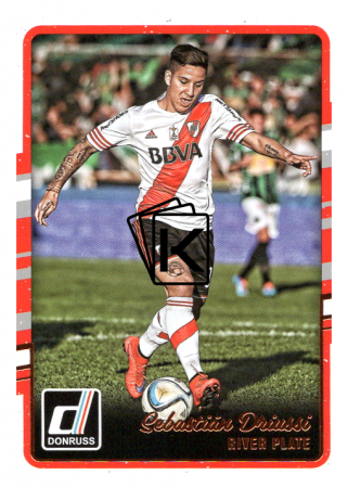 2016-17 Panini Donruss Soccer 155 Sebastian Driussi - River Plate