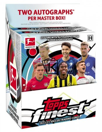 2022-23 Topps Finest Bundesliga Hobby Box