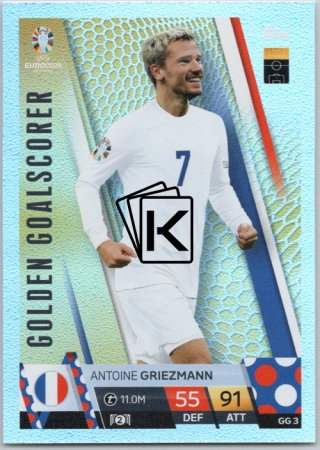 fotbalová karta Topps Match Attax EURO 2024 GC3  Antoine Griezmann (France)