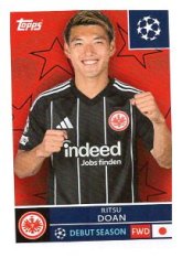 2025-26 Topps Champions League Eintracht Frankfurt 179 Ritsu Doan