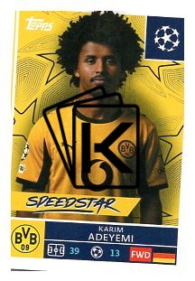 2025-26 Topps Champions League Borussia Dortmund 153 Karim Adeyemi