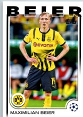 fotbalová kartička 2024-25 Topps UEFA Club Competitions Flagship 159 Maximilian Beier Borussia Dortmund