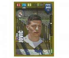 Fotbalová kartička Panini FIFA 365 – 2020 FANS Impact Signing 122 Luka Jovic