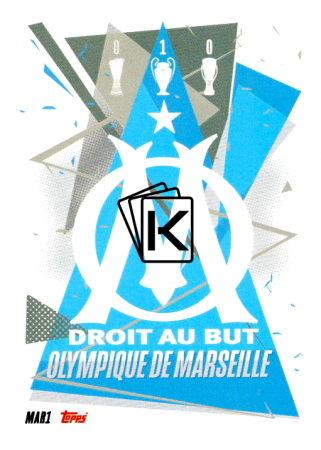 fotbalová kartička Topps Match Attax Champions League 2020-21 MAR1 Team Logo Olympique de Marseille