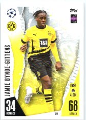 Fotbalová kartička 2023-24 Topps Match Attax UEFA Club Competitions 218 Jamie Bynoe-Gittens  Borussia Dortmund