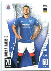 Fotbalová kartička 2023-24 Topps Match Attax UEFA Club Competitions 382 Borna Barišić Rangers FC