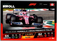 2021 Topps Formule 1 Turbo Attax Live Action 145 Lance Stroll Aston Martin