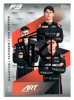 2025 Topps Turbo Attax F1 ART Grand Prix F3 Teams HP 219