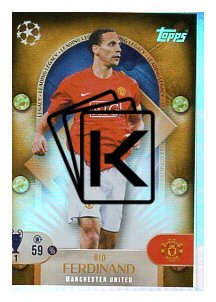 2025-26 Topps Champions League  Leading Legacies 283 Rio Ferdinand (Manchester United)