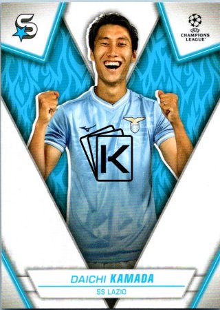 Fotbalová kartička 2023-24 Topps Superstars UEFA Club Competitions 156 Daichi Kamada (SS Lazio)