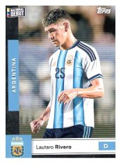 fotbalová kartička 2025-26 Topps Team Set Argentina 4 Lautaro Rivero