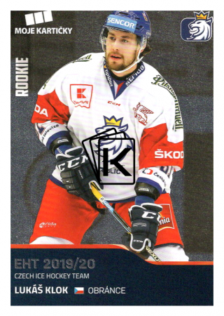 2019-20 Czech Ice Hockey Team  14 Lukáš Klok