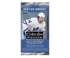 2021-22 Upper Deck O-Pee-Chee Platinum Hockey Hobby Balíček
