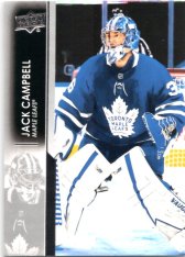 hokejová karta 2021-22 UD Series One 167 Jack Campbell - Toronto Maple Leafs