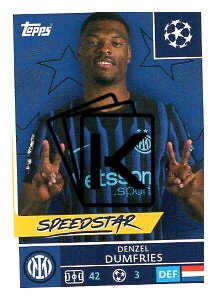 2025-26 Topps Champions League FC Internazionale Milano 214 Denzel Dumfries