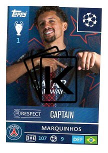 2025-26 Topps Champions League   Paris Saint-Germain 355 Marquinhos