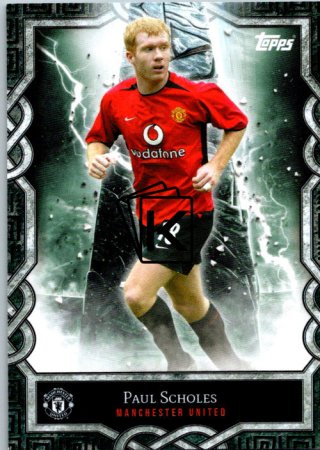 fotbalová kartička 2024-25 Topps Manchester United Fan Set Monolith MO-4 Paul Scholes