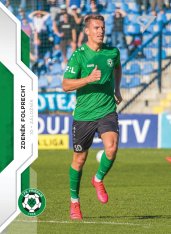 fotbalová kartička SportZoo 2020-21 Fortuna Liga Base 18 Zdeněk Folprecht 1.FK Příbram
