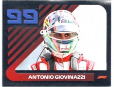 samolepka 2021 Topps Formule 1 Helmet 172 Antonio Giovinazzi Alfa Romeo