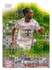 fotbalová kartička 2025-26 Topps Team set FC Bayern Munchen Pitch Pursuits PP-2 Michael Olise Halo