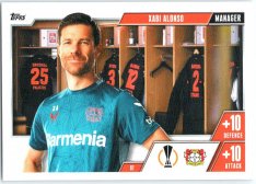 2023-24 Topps Match Attax EXTRA UEFA Club Competition Managers 61 Xabi Alonso (Bayer 04 Leverkusen)