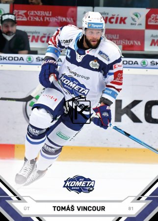 hokejová kartička 2021-22 SportZoo Tipsport Extraliga Serie 2 - 319 Tomáš Vincour HC Kometa Brno