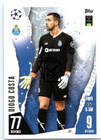 Fotbalová kartička 2023-24 Topps Match Attax UEFA Club Competitions 281 Diogo Costa FC Porto