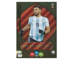 Fotbalová kartička Panini Adrenalynl XL World Cup Russia 2018 Limited Edition Sergio Aguero