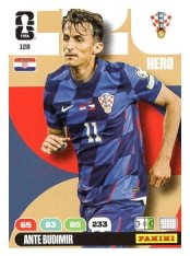 fotbalová kartička World Cup 2026 Adrenalyn XL 128 Ante Budimir (Croatia)
